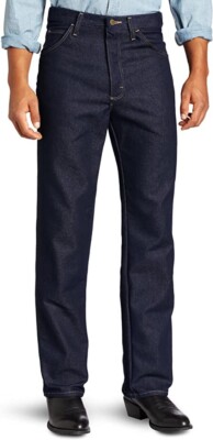 WRANGLER MEN'S FIVE POCKET STRETCH JEANS, SIZE 42X30, (ID#7987290-520)