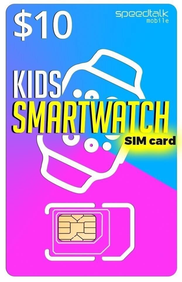 $10 SiM CARD for KiDs SMARTWATCH |3in1| GSM 4G LTE - Kids Smart Watch SiM 793052171445 | eBay
