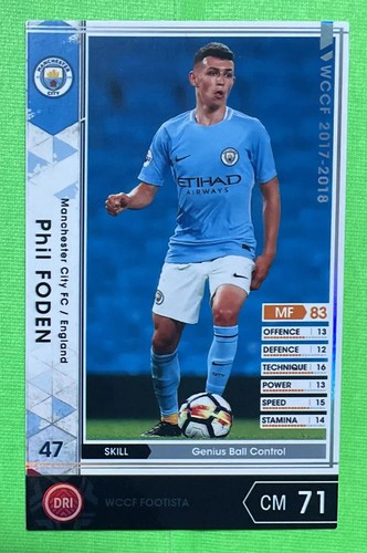 2017 WCCF Phil Foden フォデンRC PSA9 2017 WCCF Phil Foden フォデンRC PSA9 PSA 9 Phil FOFEN 2017