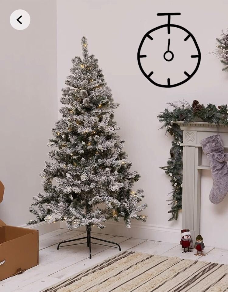 M&S 6ft pre lit Christmas tree in Bournville, West Midlands Gumtree
