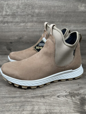 ECCO Women's Exostrike Gore-tex Ankle Chelsea Boot Size 5 EU 36 Brown