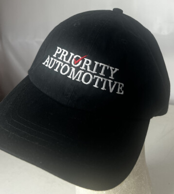 PRIORITY AUTOMOTIVE Hat Cap Dealership Spellout Employee Strapback TOP GUN 2015