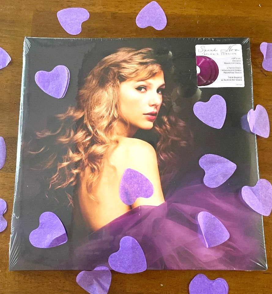 ✓🔥TAYLOR SWIFT - SPEAK NOW (TAYLOR'S VERSION) 3LP ORCHID
