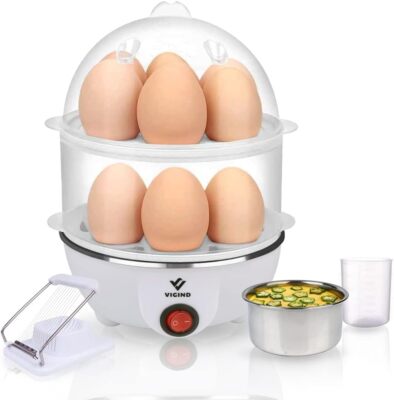  Electric Egg Cooker Boiler Maker Soft, Medium or Hard Boil, 14 Egg Capaci
