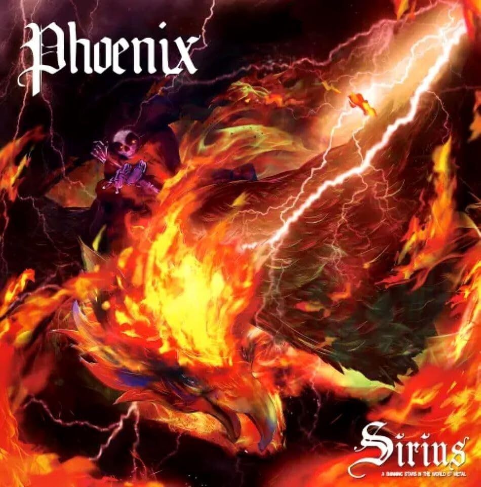 Sirius Phoenix 2025 2nd EP CD New J-Female Alternative Metal