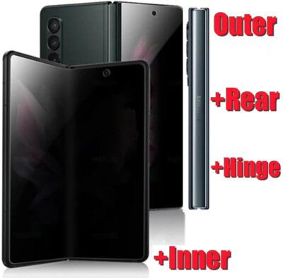 For Samsung Galaxy Z Fold 6 5 4 3 PRIVACY Hydrogel Full 360° Screen Protector