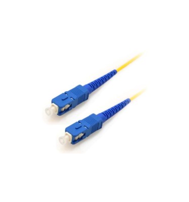 2m SC-SC Simplex 9/125 OS2 Singlemode Fiber Optic Patch Cable OFNR Yellow 6FT