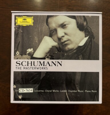 Schumann - The Masterworks, Deutsche Grammophon (35 CD Box Set, 2010)