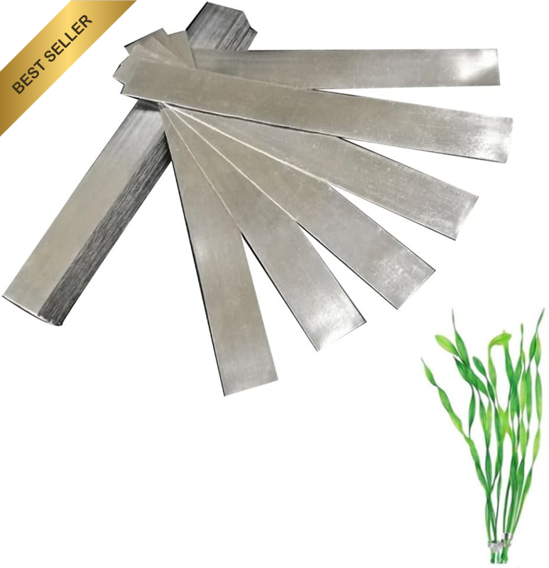 Aquarium Plant Weights Anchors, 25Pcs Bendable Plant Anchors Aquarium Plant over