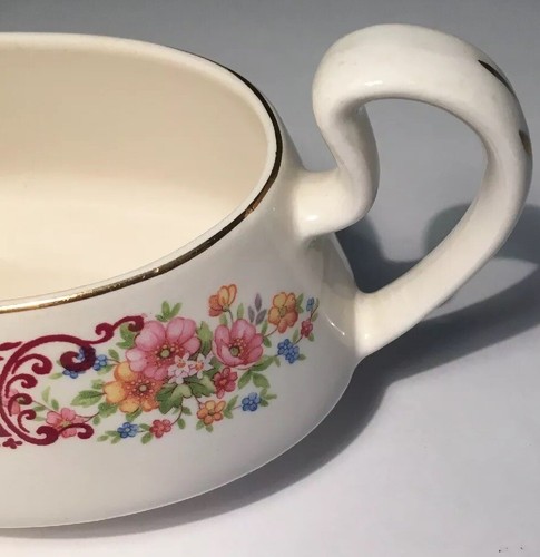 Homer Laughlin Majestic Pattern Gravy Boat Creamer 8”