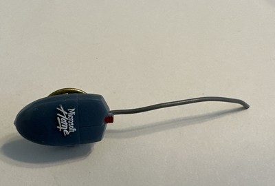 Microsoft Home Mouse Computer Vintage Collectible Rare Promo Lapel Pin J81