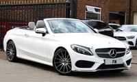 2017 Mercedes-Benz C Class C200 AMG Line 2dr Auto CONVERTIBLE PETROL Automatic