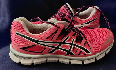 Asics Womens Size 8 Gel Blur 33 T2H8N Pink Black Athletic Running Shoes Sneakers