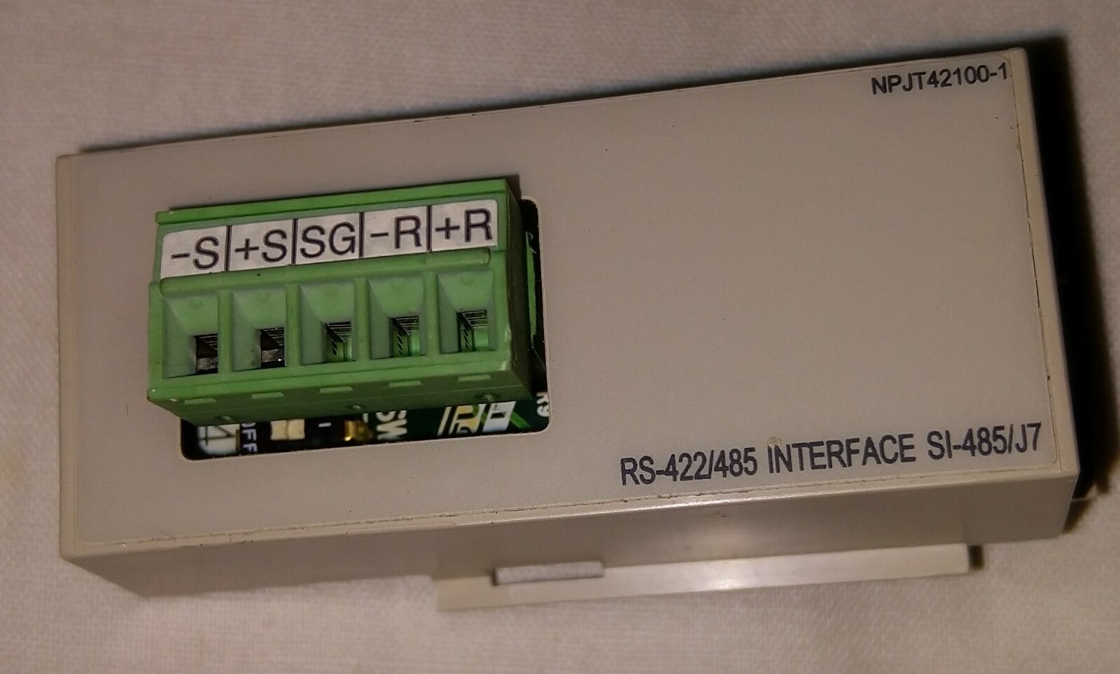 YASKAWA ELECTRIC NPJT42100-1 RS-422/485 Interface SI-485/J7 YASKAWA ELECTRIC NPJT42100-1 RS-422/485 Interface SI-485/J7