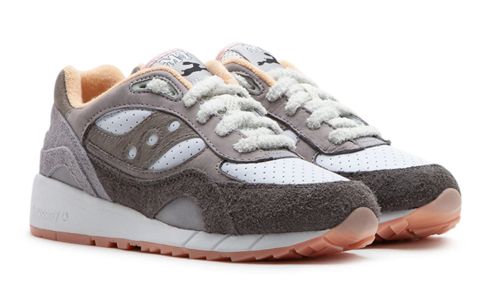 Pre-owned Saucony X Maybe Tomorrow Shadow 6000 Mens Kith (new Balance 990 Style) Size 10.5 In White