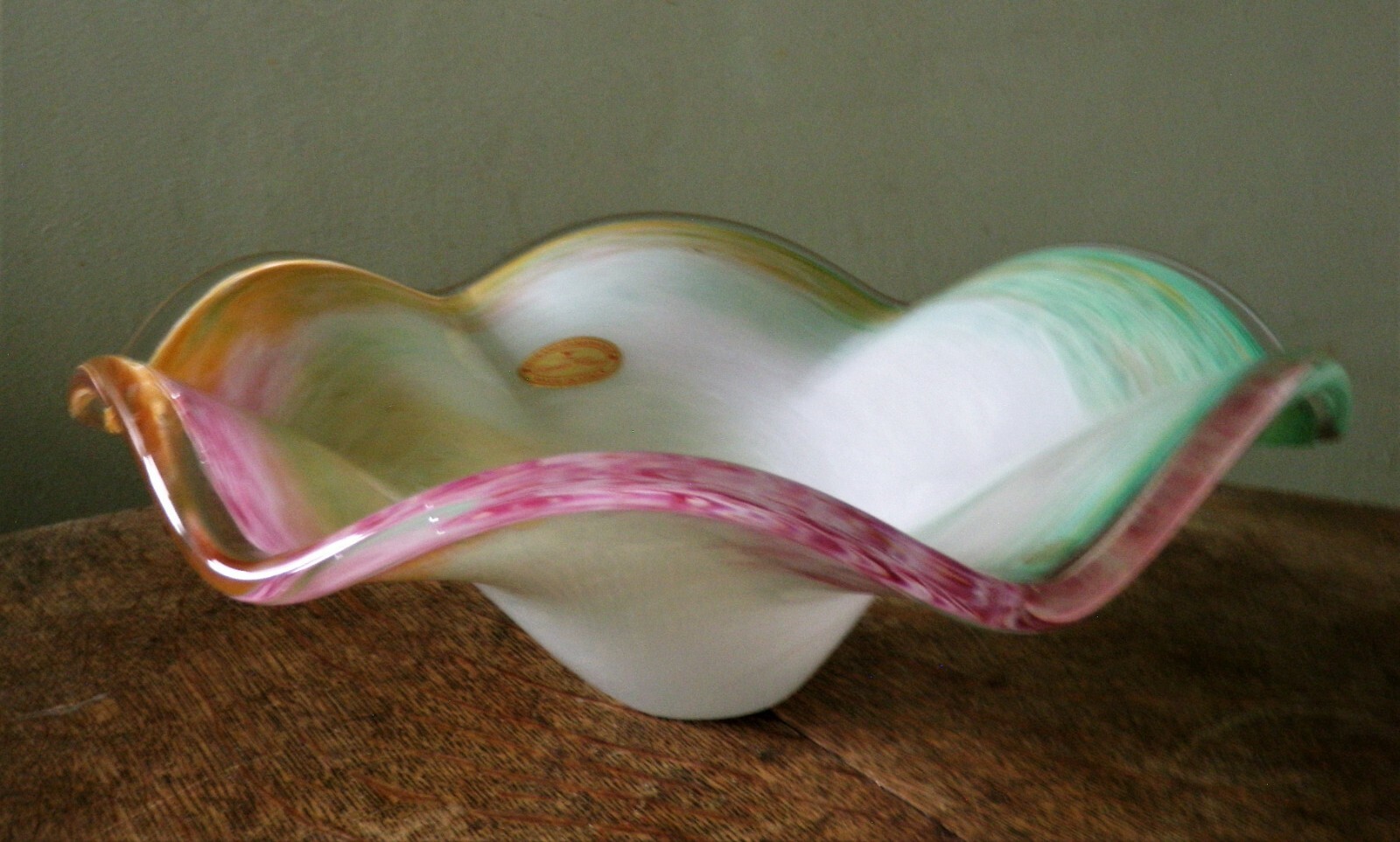 Murano Crystal Clear 10 1/2