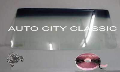 1970-72 Chevelle Convertible Windshield Glass Cutlass GTO Skylark Butyl & Clips