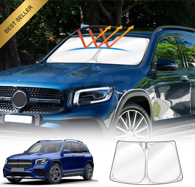 Windscreen Sun Shade Compatible with Mercedes-Benz GLB Series 2020-Onwards Wind