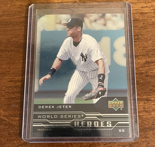 ☆激レア☆【upper deck】hit brigade DEREK JETER 1999 Upper Deck Hit Brigade Card Derek Jeter New York
