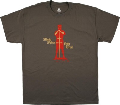 Monty Python The Black Knight Men's Shirt, X-Large