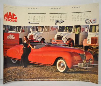 1994 MAC Tool Calendar Poster - 1941 Chrysler Newport Dual Cowl Phaeton |  eBay
