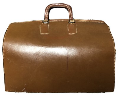 Boho Leather Bag Medium Size Thick and Sturdy Lovely Brown Tooled Leather Shoulder Purse Bag VINTAGE 1970/'s