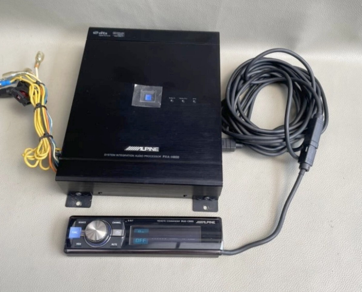 ALPINE PXA-H600 プロセッサー　2台 ALPINE PXA-H600 プロセッサー 2台 ALPINE PXA-H600