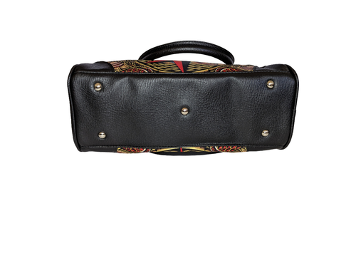 Liquorbrand Stay the Course Old School Tattoo Nautical Compass Star Bag Purse