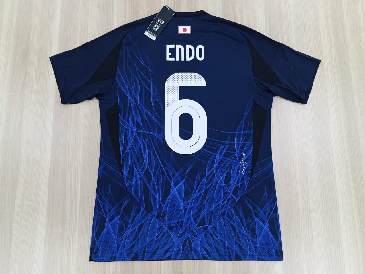 Adidas Japan x Y3 2024/25 Replica Home Endo #6 - IU0964 | eBay