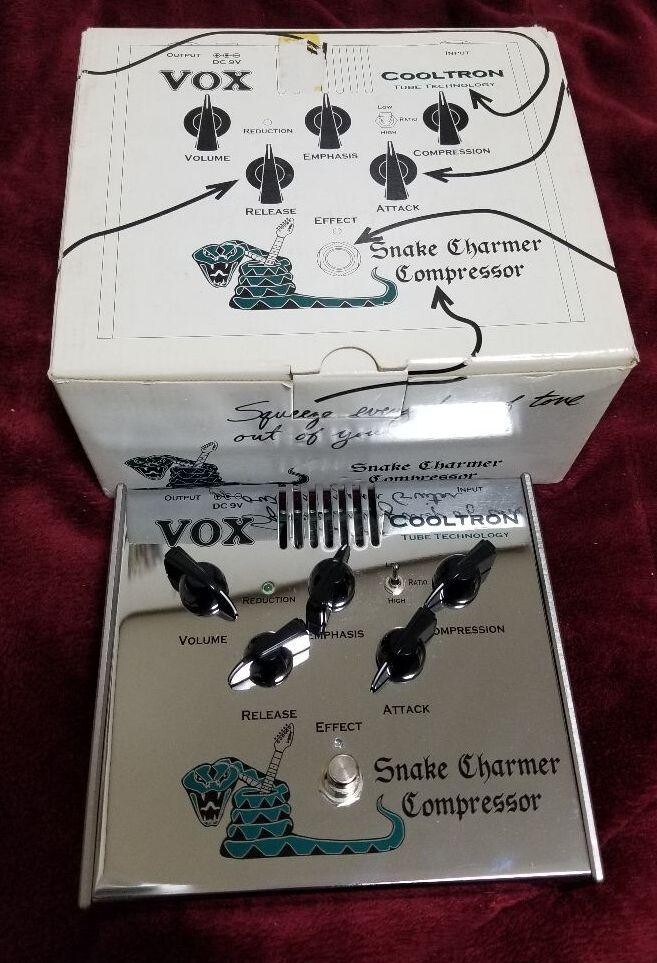 VOX Tube Effector Snake Charmer Compressor CT-05CO COOLTRON