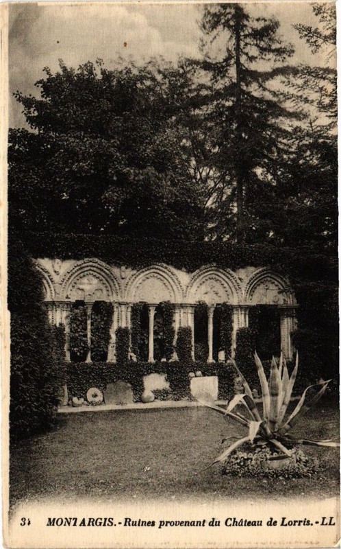 Cpa Montargis - Ruines Provenant Du Chateau De Lorris (251554)