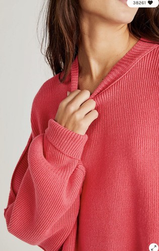 

Женская туника в рубчик Free People Easy Street, свитер, топ, Strawberry spritz