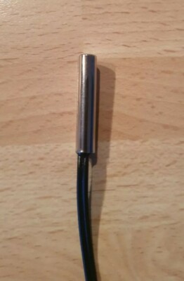 5m  NTC 10K mit Kabel in Edelstahlhülse. 5m NTC. Wasserdicht