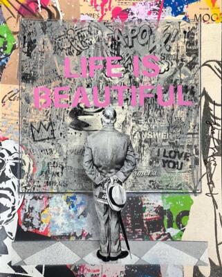 Mr. Brainwash サイン入り ポスター Mr. Brainwash 