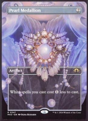 Pearl Medallion - 347 Borderless not foil MTG MH3