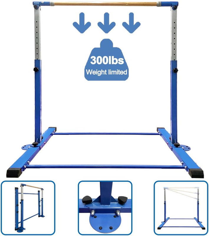 BYBAG Gymnastics Kip Bar,Horizontal Bar for Kids Girls,No Wo