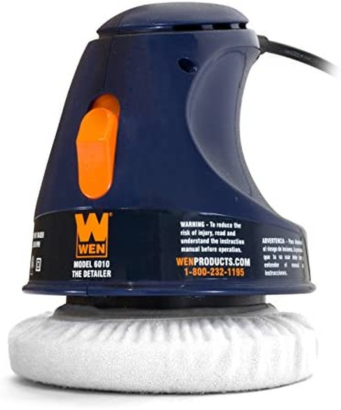 Car Small Buffer Polisher Waxer High Speed Auto Orbital Hand Held Palm 6″ 120V