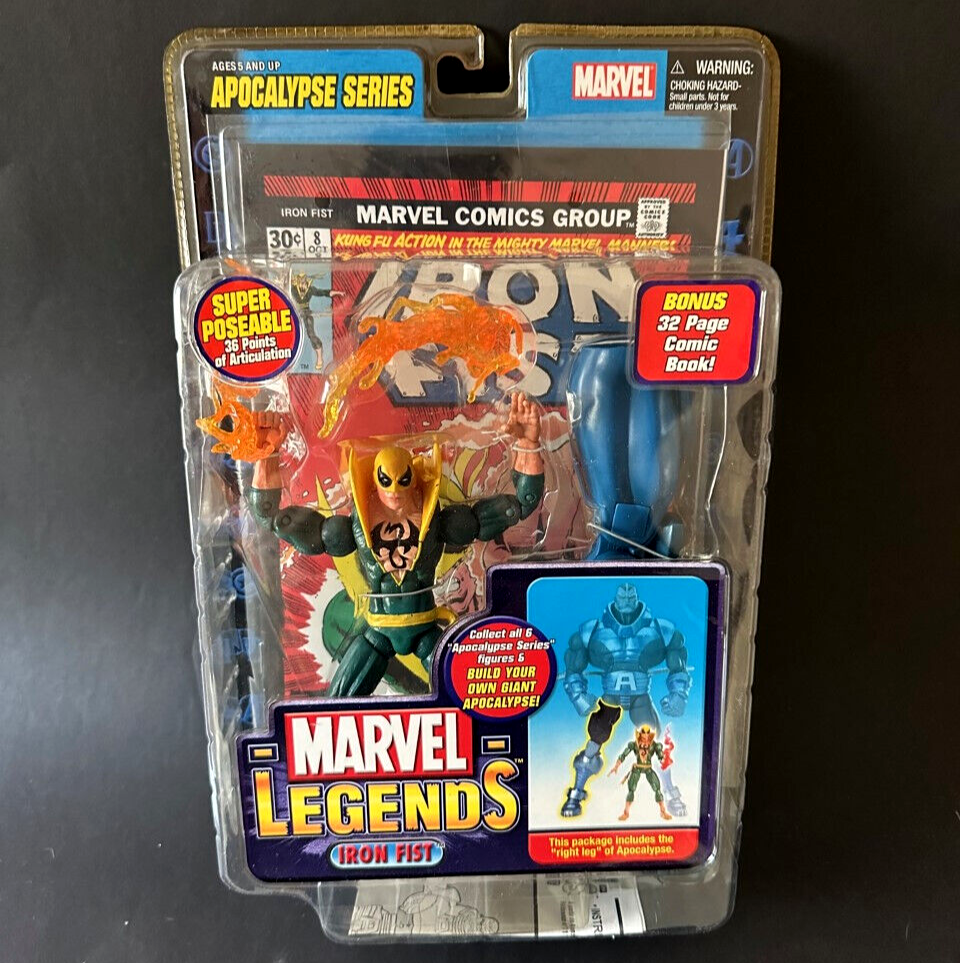 Marvel Legends Apocalypse Series IRON FIST Red Suit Figure 6.3