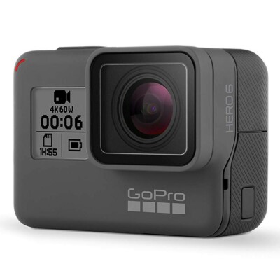 GoPro HERO6 Black Action-Kamera Bundle Wasserdichte Touchscreen 4K HD 12-MP Foto