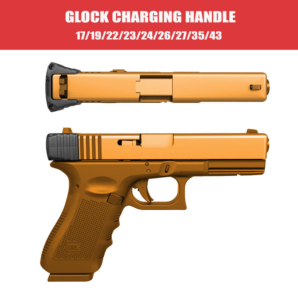 Recover Tactical Charging Handle for Glock 17/19/22/23/24 and more  - GCH 