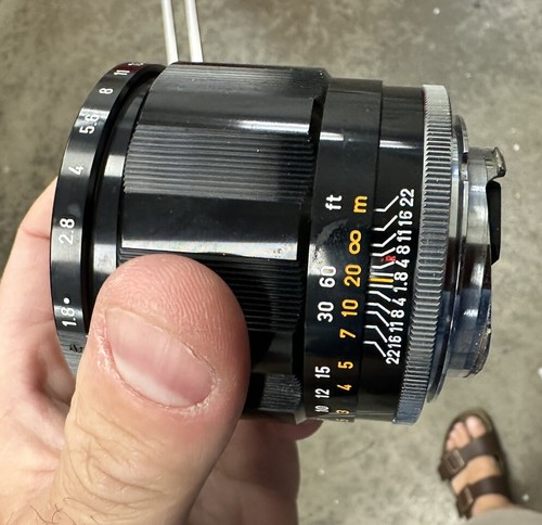 CANON LENS 85mm 1:1.8 L39 ライカスクリューマウント Canon 85mm f1.9 Lens LTM L39 Leica screw Mount From JAPAN W