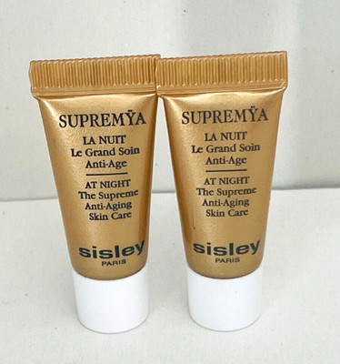 Sisley SUPREMYA At Night Anti Aging Cream 2 Tubes=4 ml