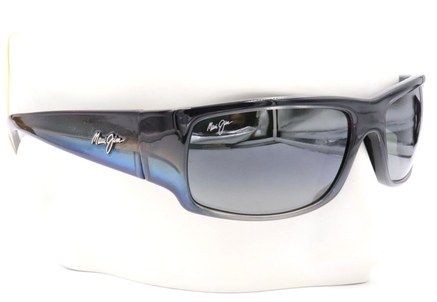 Pre-owned Maui Jim World Cup Marlin Neutral Gray Polarized Sunglasses 266-03f $279