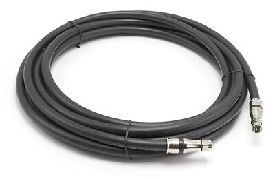 RG-11 Coax Cable - F Type Compression Connector |Black| 10 FT Coaxial