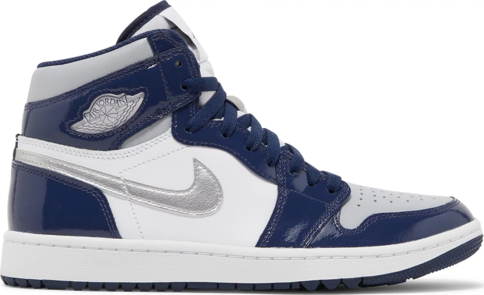 

Nike Air Jordan 1 High G Golf Midnight темно-синий белый DQ0660-100 мужские 8,5, Nike Air Jordan 1