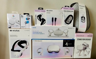 Brand New Meta Oculus Quest 2 (256 gb) VR Headset Bundle