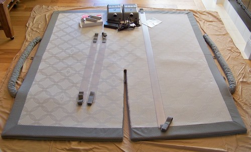 Select Comfort Sleep Number King Size Flex Top Dual Temp Layer Pumps Remotes