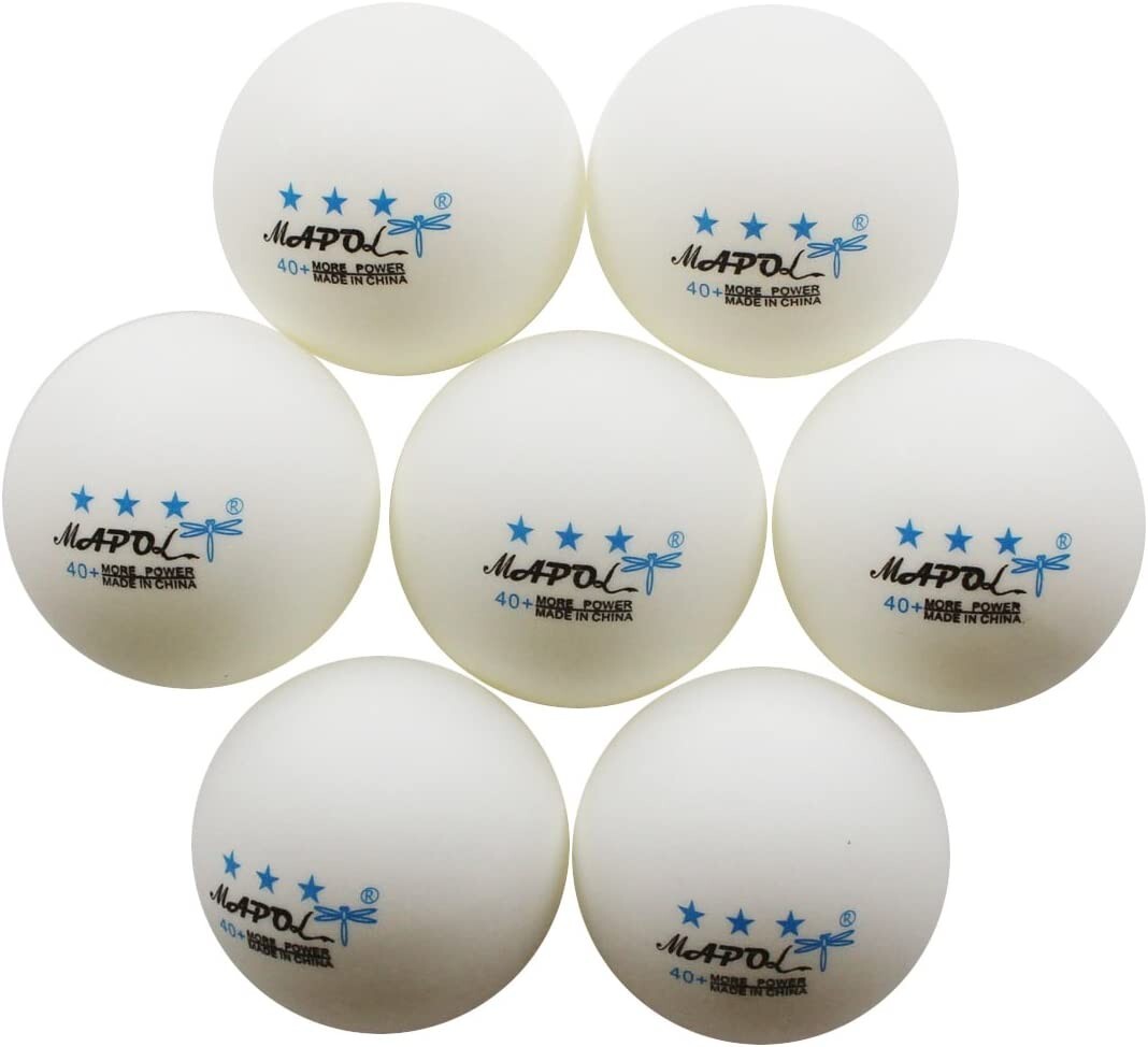 Ping Pong Balls 3 Stars Rating  Ball Size 40MM Olympic Table Tennis [20 White]