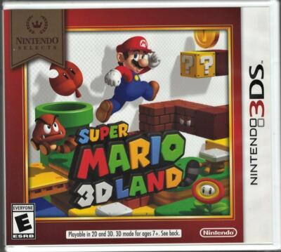 Super Mario 3D Land (Select) 3DS (Brand New Factory Sealed US Version) Nintendo