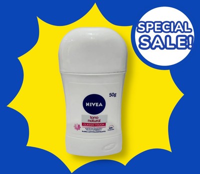 NIVEA Natural rinse | classic touch | Anti-transpirant bar 50g